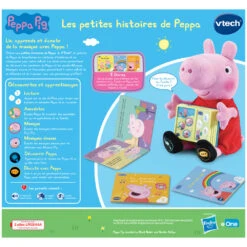 VTech Peppa Pig - Les Petites Histoires De Peppa -VTECH BABY Boutique 80 552205 dos boite