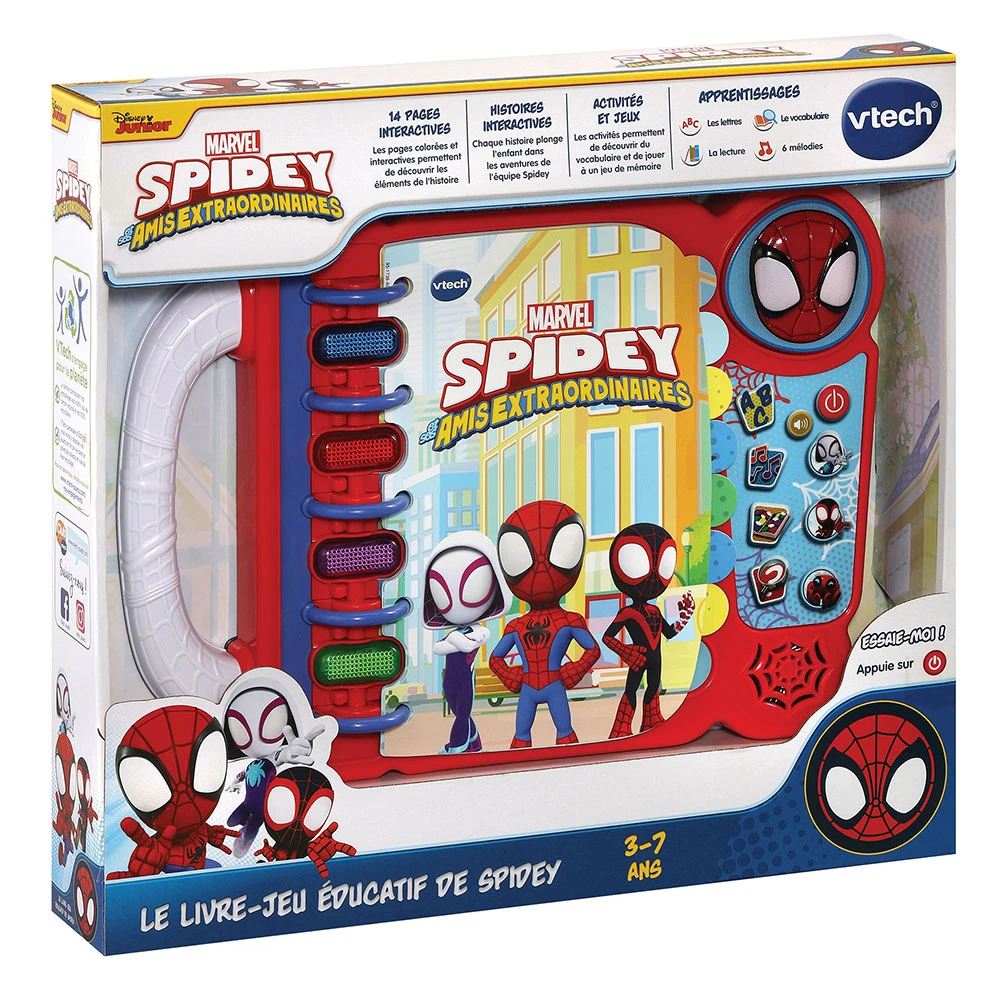VTech Le Livre-jeu éducatif De Spidey 4 VTech Le Livre-jeu éducatif De Spidey – Image 4