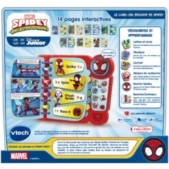 VTech Le Livre-jeu éducatif De Spidey 9 VTech Le Livre-jeu éducatif De Spidey -VTECH BABY Boutique 80 552305 dos boite