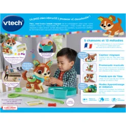 VTech Titou, Mon Toutou Balade Magique 15 VTech Titou, Mon Toutou Balade Magique -VTECH BABY Boutique 80 552565 dos boC3AEte