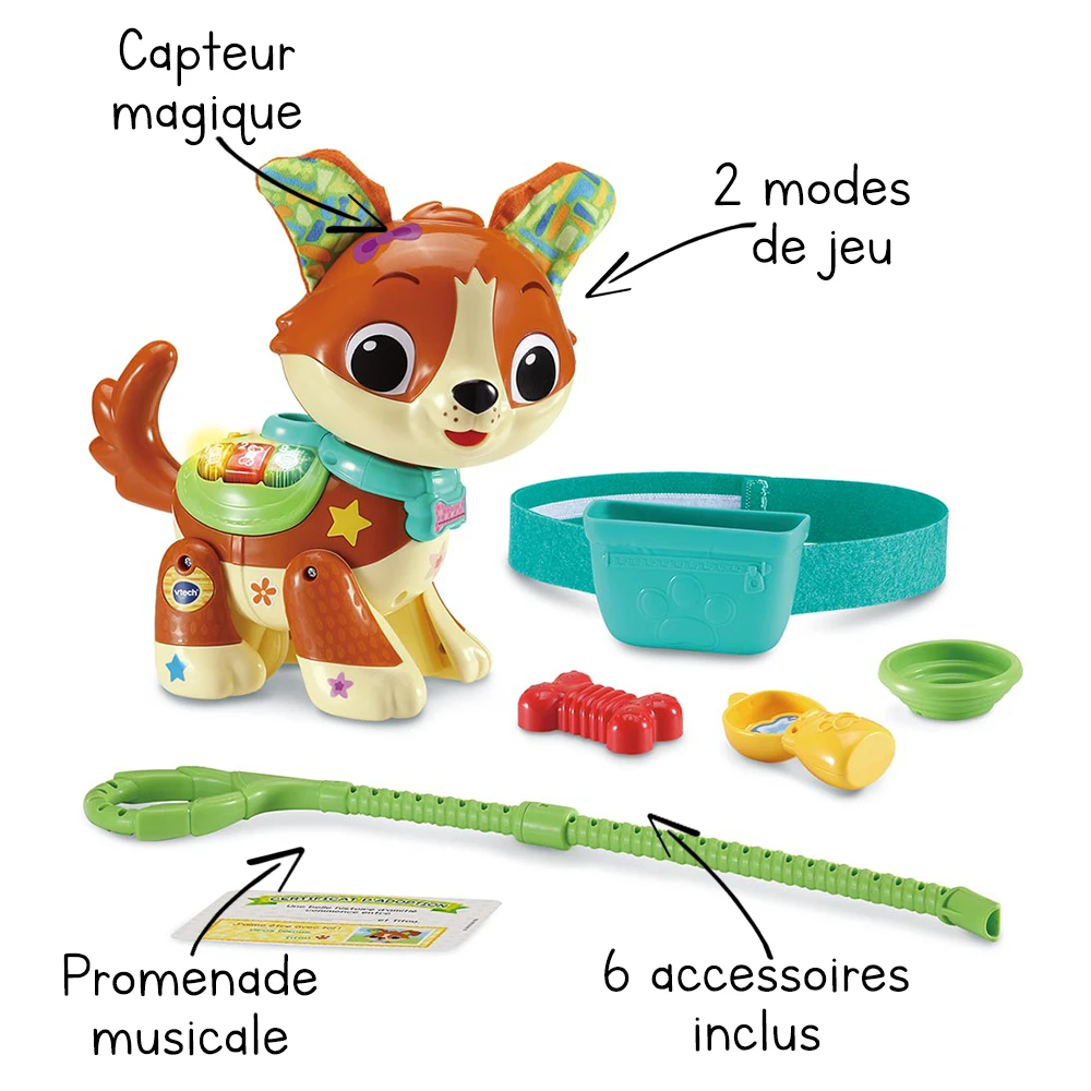 VTech Titou, Mon Toutou Balade Magique 2 VTech Titou, Mon Toutou Balade Magique – Image 2