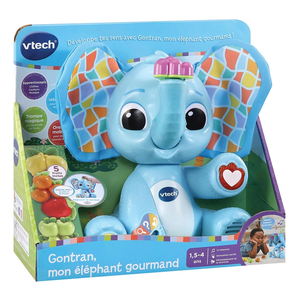 VTech Gontran, Mon éléphant Gourmand 9 VTech Gontran, Mon éléphant Gourmand – Image 9