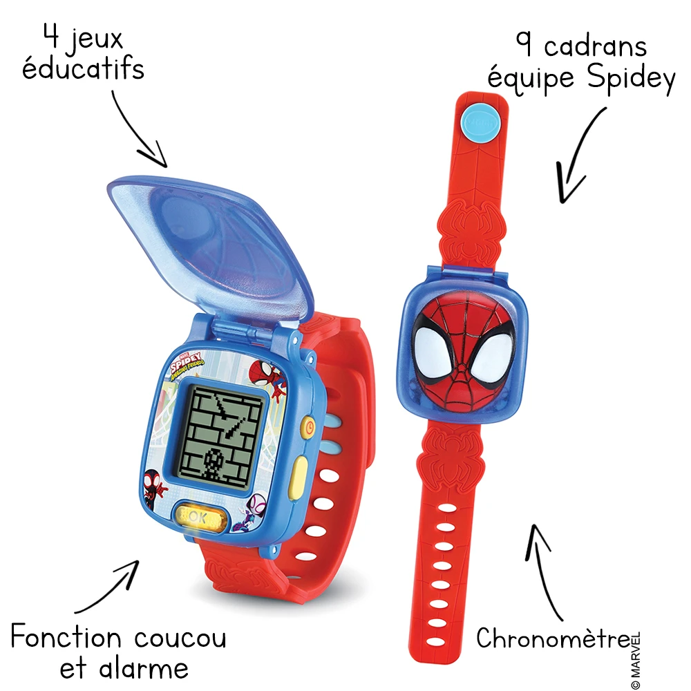 VTech La Montre-jeu Interactive De Spidey 2 VTech La Montre-jeu Interactive De Spidey – Image 2