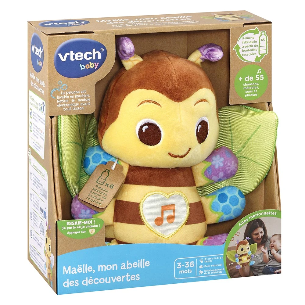 VTECH BABY Maëlle, Mon Abeille Des Découvertes 7 VTECH BABY Maëlle, Mon Abeille Des Découvertes – Image 7