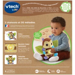 VTECH BABY Maëlle, Mon Abeille Des Découvertes 12 VTECH BABY Maëlle, Mon Abeille Des Découvertes -VTECH BABY Boutique 80 554705 dos boite