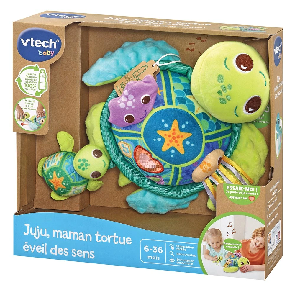 VTECH BABY Juju, Maman Tortue éveil Des Sens 7 VTECH BABY Juju, Maman Tortue éveil Des Sens – Image 7