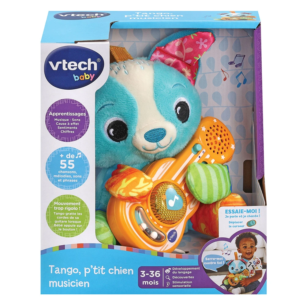 VTECH BABY Tango, P'tit Chien Musicien 8 VTECH BABY Tango, P'tit Chien Musicien – Image 8
