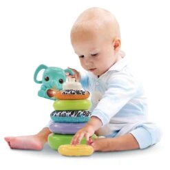 VTech Nino, éléphanteau Empilo 3 En 1 10 VTech Nino, éléphanteau Empilo 3 En 1 -VTECH BABY Boutique 80 557505 4
