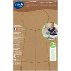 VTech Nino, éléphanteau Empilo 3 En 1 13 VTech Nino, éléphanteau Empilo 3 En 1 -VTECH BABY Boutique 80 557505 dos boite