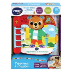 VTECH BABY Livre Interactif - J'apprends à M'habiller 18 VTECH BABY Livre Interactif - J'apprends à M'habiller -VTECH BABY Boutique 80 558305 7