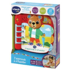 VTECH BABY Livre Interactif - J'apprends à M'habiller 17 VTECH BABY Livre Interactif - J'apprends à M'habiller -VTECH BABY Boutique 80 558305 8
