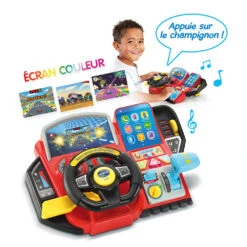 VTech Super Console Turbo Pilote 13 VTech Super Console Turbo Pilote -VTECH BABY Boutique 80 558905 CAT