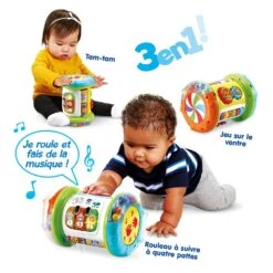 VTECH BABY Magi Rouleau Tam-tam 3 En 1 18 VTECH BABY Magi Rouleau Tam-tam 3 En 1 -VTECH BABY Boutique 80 562605 CAT