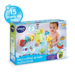 VTech Maxi-coffret De Bain Multiactivité -VTECH BABY Boutique 80 563005 CAT