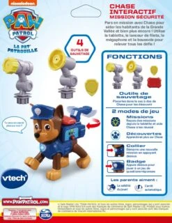 VTech Pat Patrouille - Chase Interactif : Mission Sécurité -VTECH BABY Boutique 80 563105 dos boC3AEte