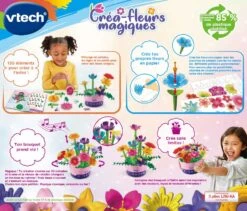 VTech Créa-fleurs Magiques -VTECH BABY Boutique 80 564205 dos boC3AEte