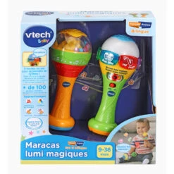 VTECH BABY Maracas Lumi Magiques - Jouet Musical -VTECH BABY Boutique 80 607545 PACKAGE RECTO 1