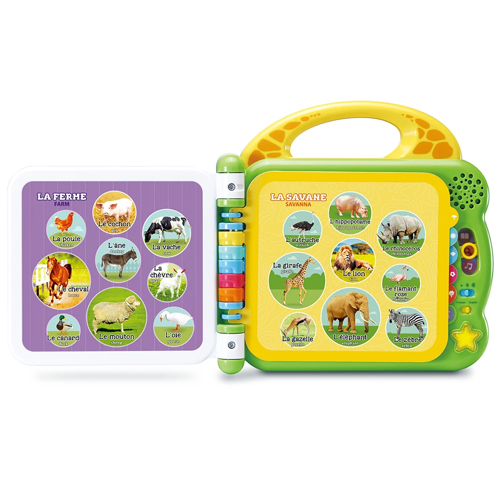 VTECH BABY Mon Imagier Des Animaux Bilingue 2 VTECH BABY Mon Imagier Des Animaux Bilingue – Image 2
