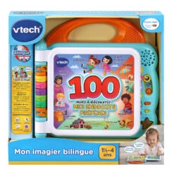 VTECH BABY Mon Imagier Bilingue - Mes Endroits Préférés -VTECH BABY Boutique 80 613045 PACKAGE RECTO 1