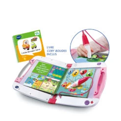 MagiBook V2 - Starter Pack Rose + Livre Cory Bolides -VTECH BABY Boutique 80 613188 CAT