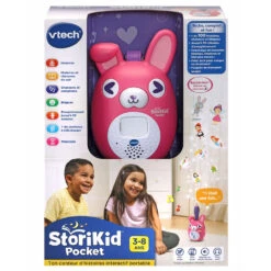 VTech StoriKid Pocket Rose - Conteur D'histoires Interactif -VTECH BABY Boutique 80 613755 PACKAGE RECTO 1