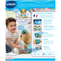 VTech Nougat, Mon Ami Pattes Magiques 17 VTech Nougat, Mon Ami Pattes Magiques -VTECH BABY Boutique 80 615085 dos boite