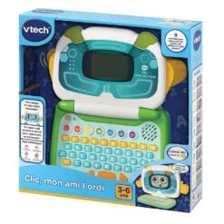VTech Clic, Mon Ami L'ordi Bleu / Vert -VTECH BABY Boutique 80 615105 7