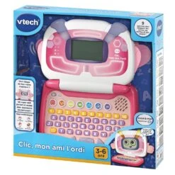VTech Clic, Mon Ami L'ordi Rose -VTECH BABY Boutique 80 615155 6