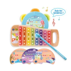 VTech Xylo-Tambourin Lumi Magique -VTECH BABY Boutique 80 615605 CAT