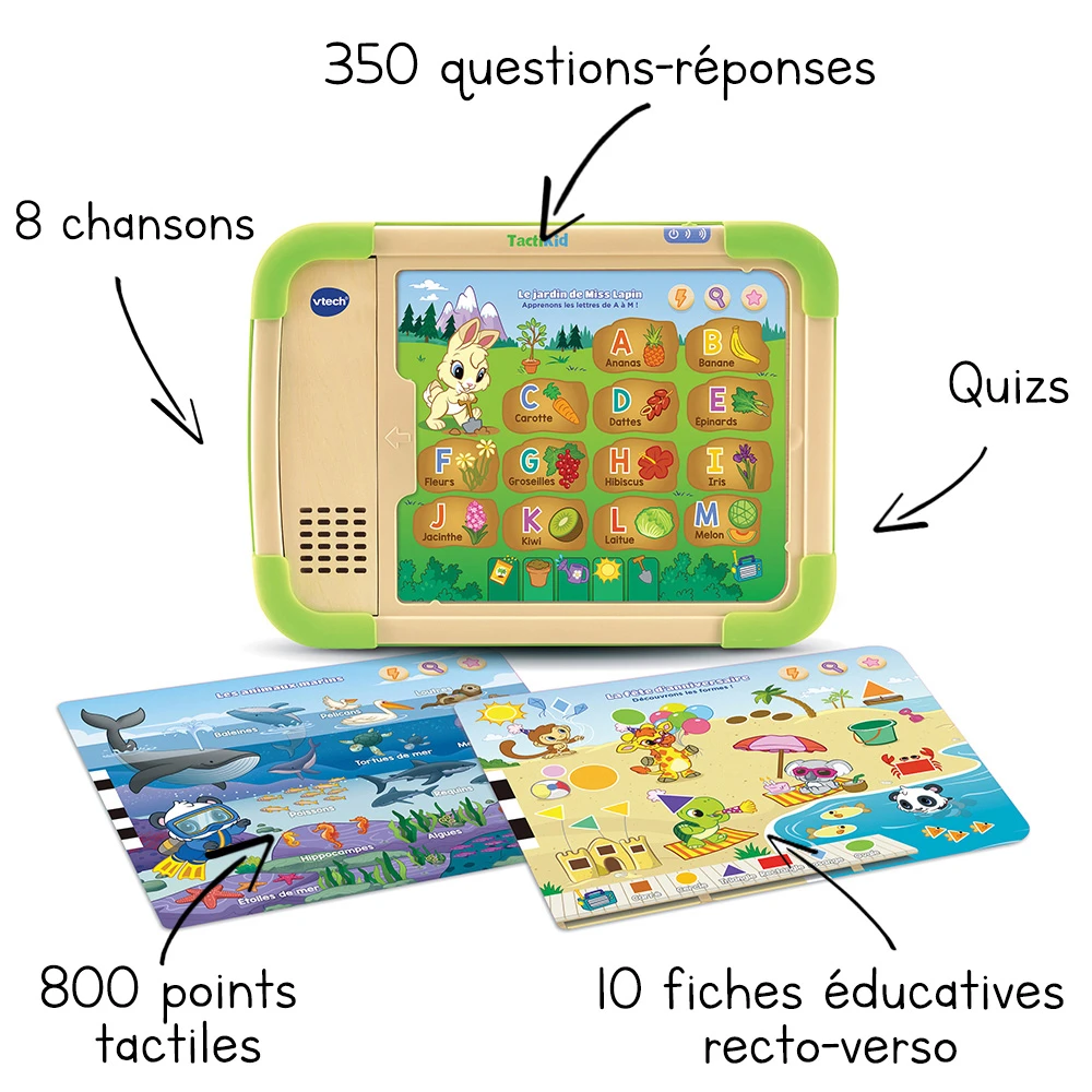 VTech TactiKid, Ma Tablette éducative 2 VTech TactiKid, Ma Tablette éducative – Image 2