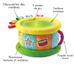 VTECH BABY Boutique 30 VTECH BABY Tambour Lumi Magique - Jouet Musical